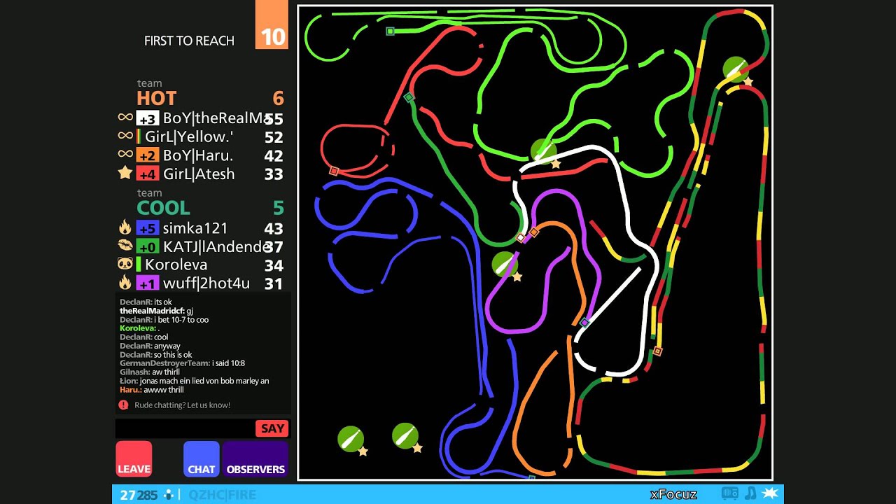 Curve Fever 2 | April tournament 2014