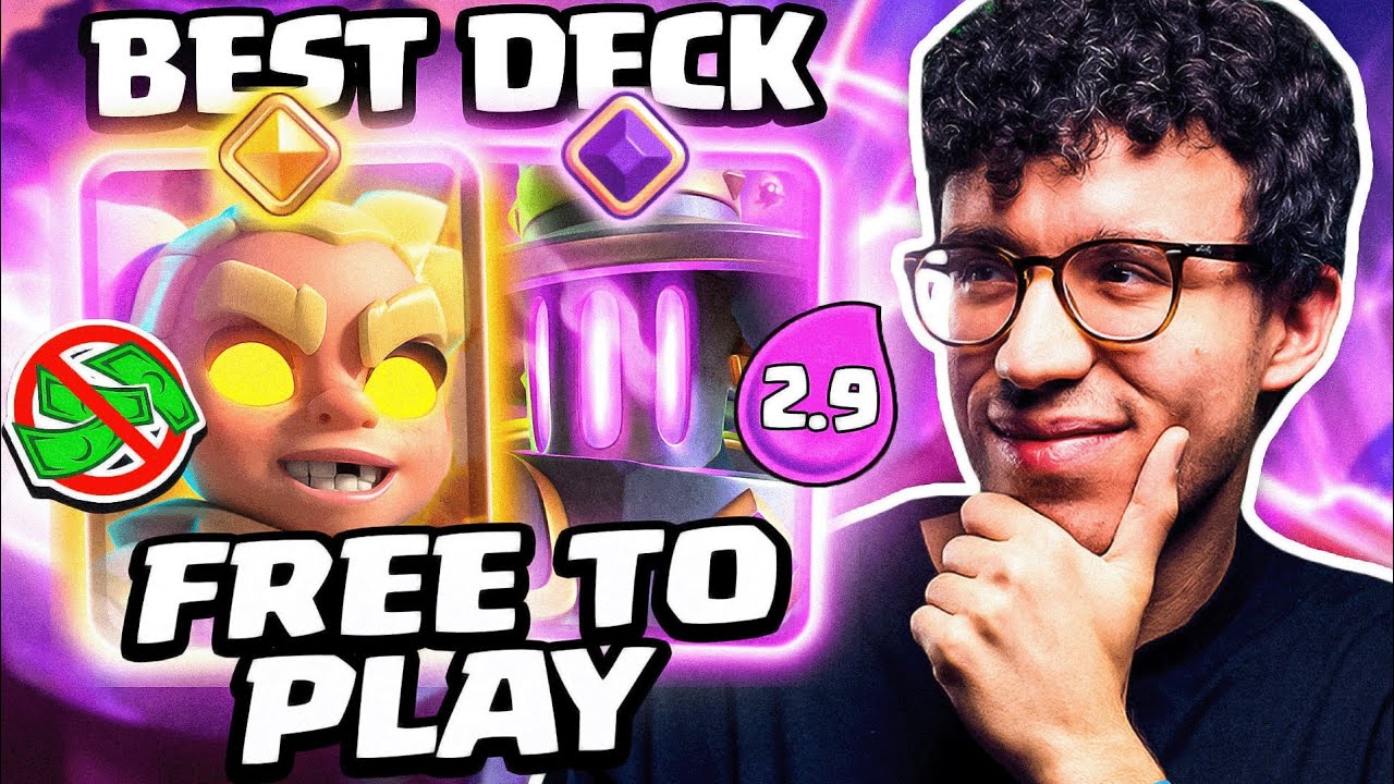 IL MAZZO MIGLIORE PER CHI NON SHOPPA... 2.9 CYCLE CON BERSERKER EROE! - CLASH ROYALE ITA