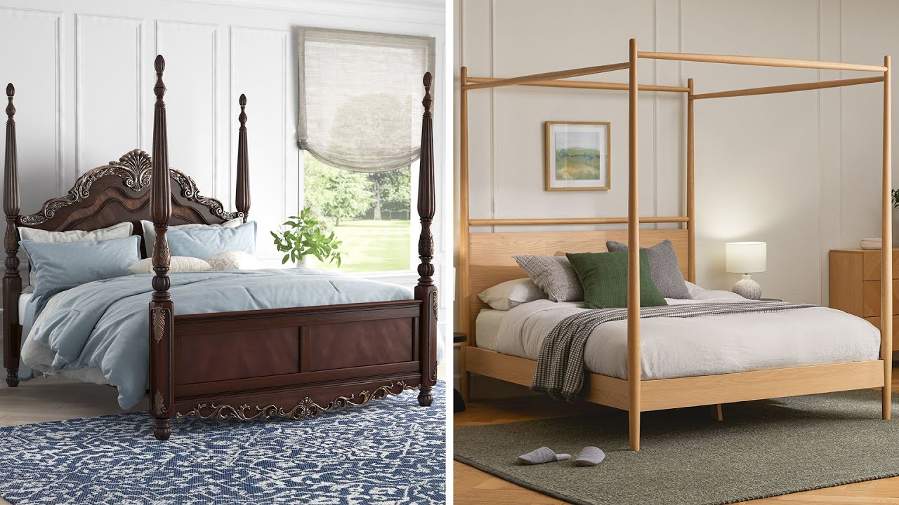 75 Poster Bed Ideas 2025 // Types of Beds // Home Furniture Ideas