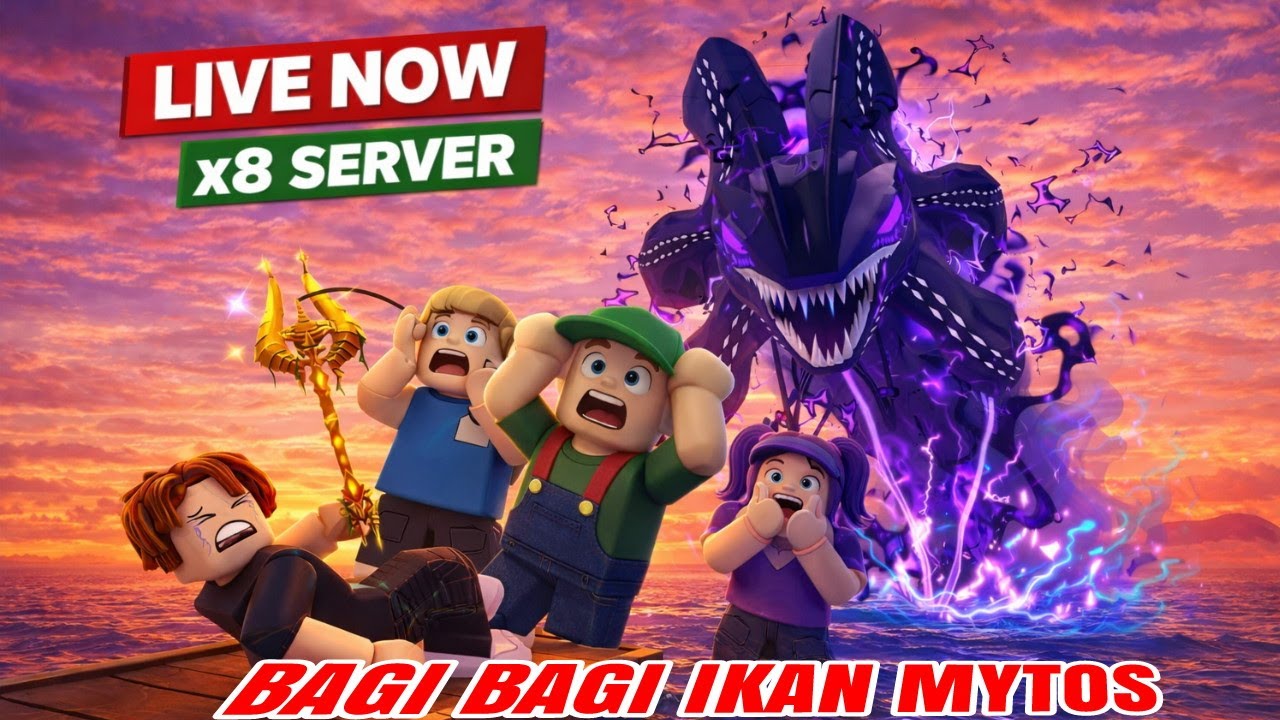 fish it server luck x8 free  update event#shorts 