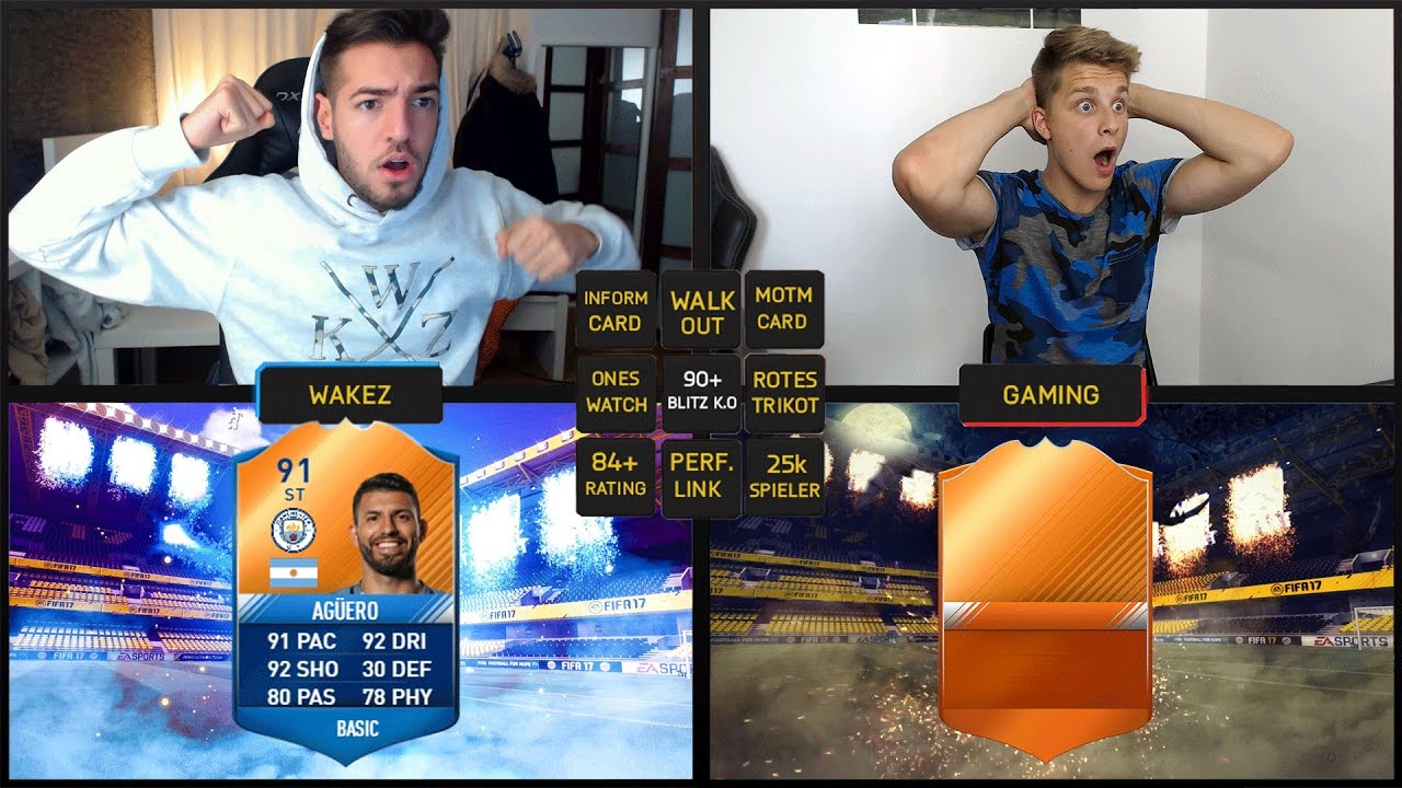 WALKOUT & BLUE MOTM & INFORMS IM PACK OPENING FIFA BINGO 😲😱 FIFA 17 FIFAGAMING vs WAKEZ