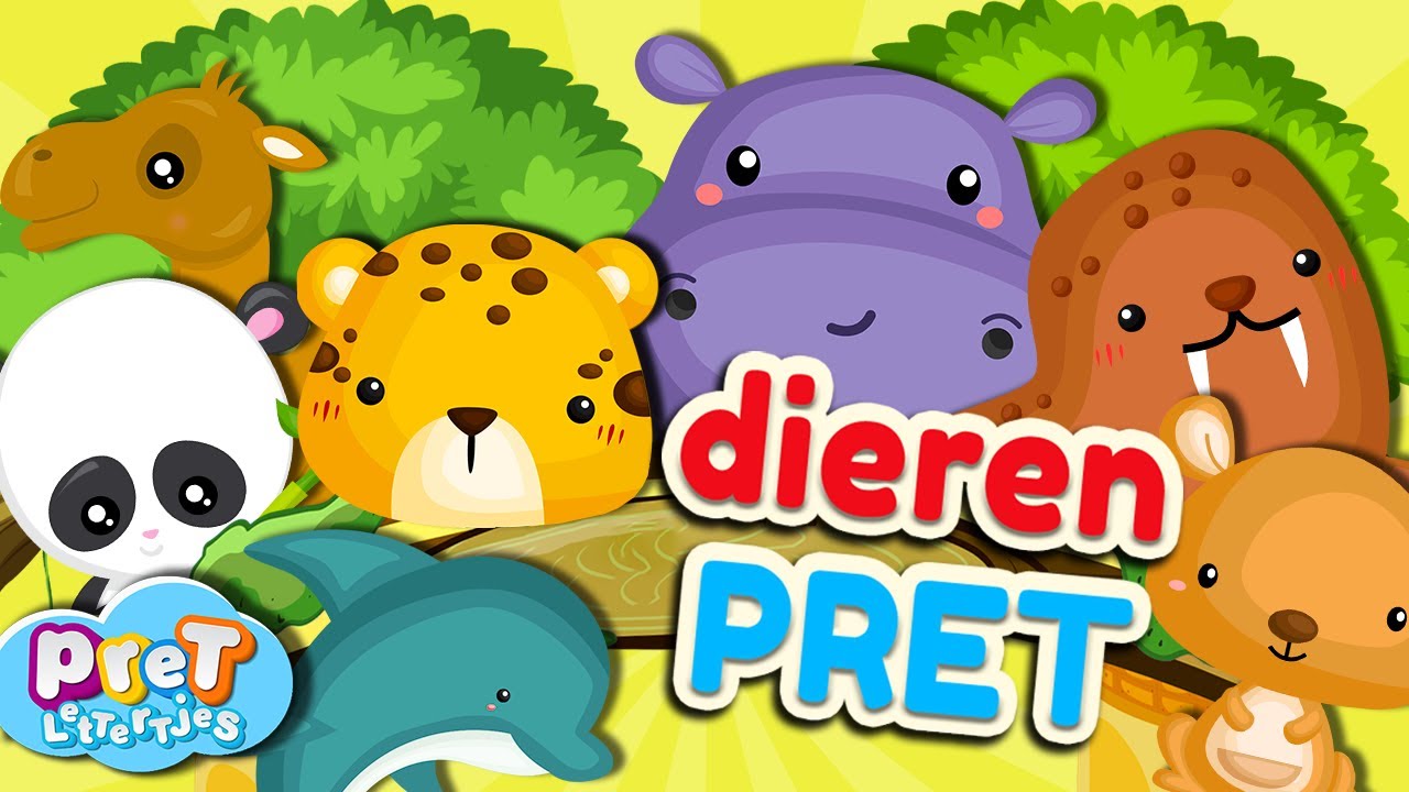 Pretlettertjes DierenPRET &bull; Nr.2 &bull; Dierengeluiden &bull; Tellen tot 20