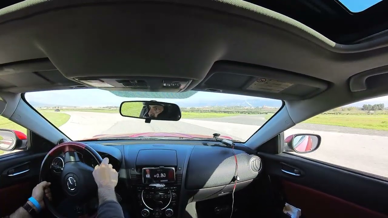 MAZDA RX8 TURBO FREE PRACTICE MEGARA CIRCUIT
