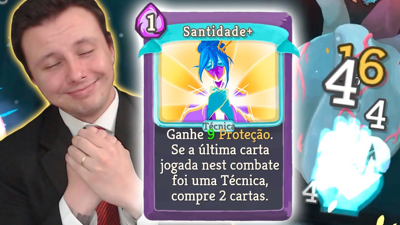 SANTIDADE, A MELHOR CARTA DA OBSERVADORA (Slay the Spire)