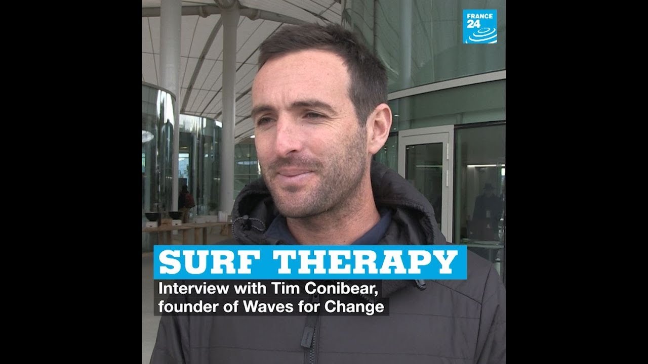 Surf therapy: Interview with Tim Conibear, founder of Waves for Change