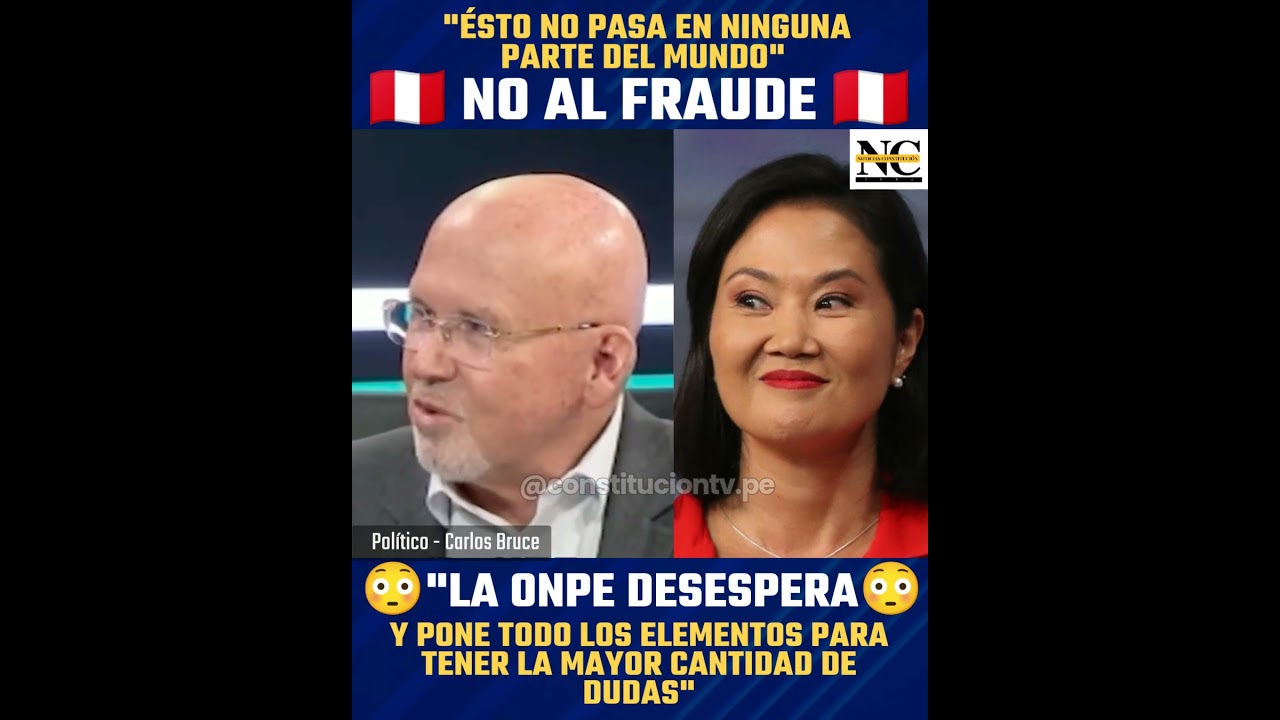𝗙𝗔𝗥𝗦𝗔 𝗗𝗘𝗩𝗘𝗟𝗔𝗗𝗔; 𝗤𝗨𝗘𝗗𝗔 𝗧𝗢𝗧𝗔𝗟𝗠𝗘𝗡𝗧𝗘 𝗖𝗟𝗔𝗥𝗢 𝗟𝗔 𝗠𝗔𝗡𝗜𝗢𝗕𝗥𝗔 𝗙𝗥𝗔𝗩𝗗𝗨𝗟𝗘𝗡𝗧𝗔. #elecciones2026 #peru #keikofujimori