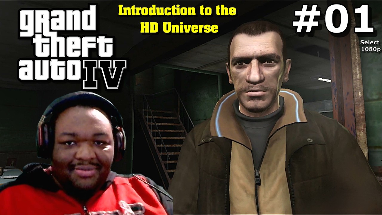Niko Moves To America To Start A New Life - GTA IV Playthrough Part 1