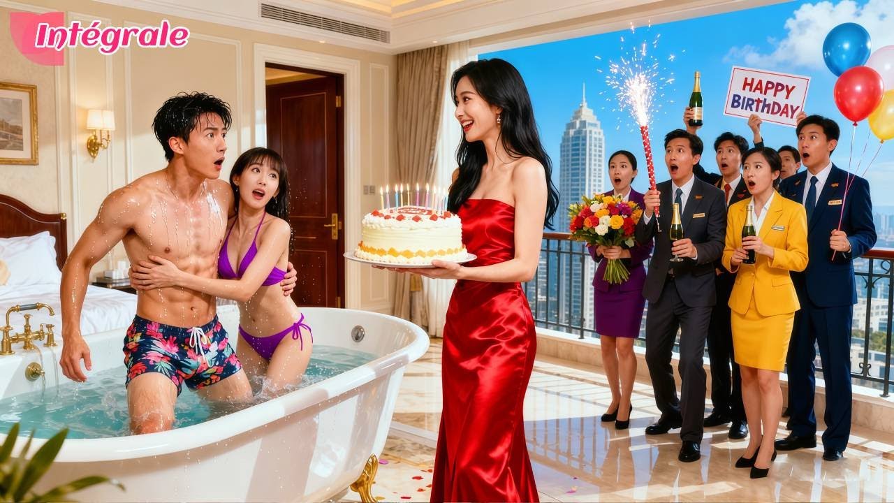 Mari infidèle ! Prétextant surprise d’anniv, j’entre avec collègues et le démasque devant tous !