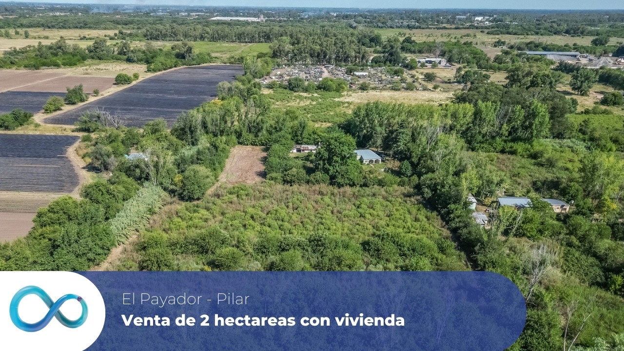 Recorrido hectareas con vivienda en Pilar