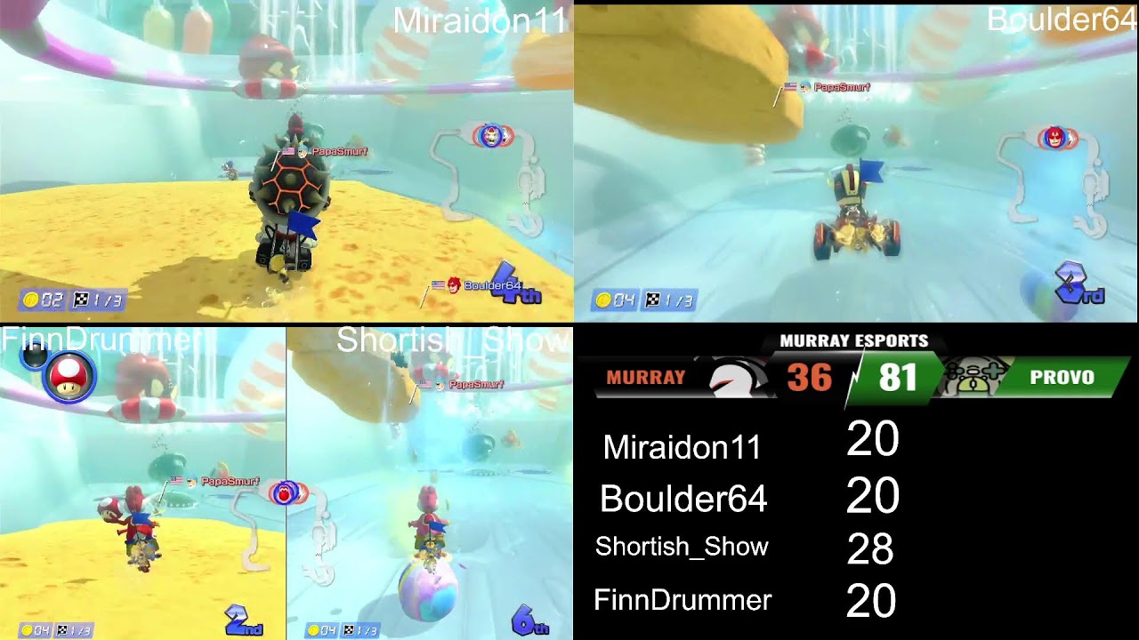 Mario Kart Week 3 vs Provo