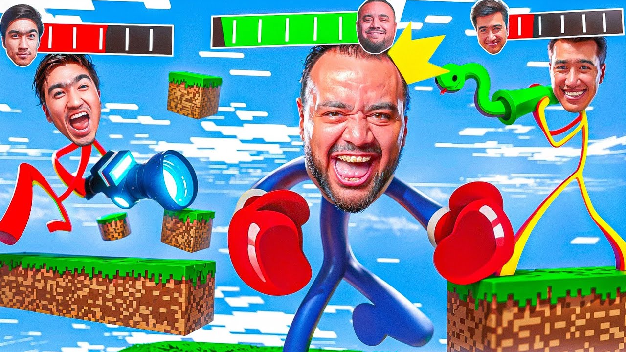 ENG KATTA BOSS BU MENMAN❗ (Stick Fight: The Game)