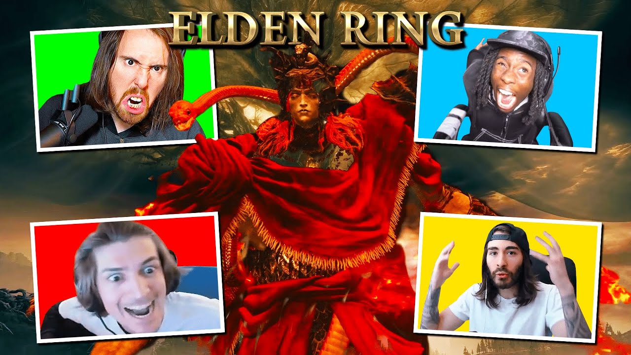 Elden Ring - Streamers REACT to Messmer the Impaler (Boss Fight)