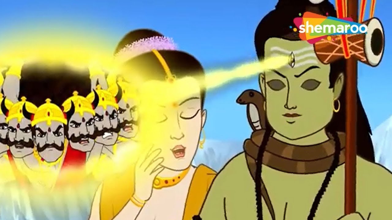 बाल गणेश की कहानिया | Bal Ganesh Stories Ep- 09 | Raavan Aur Aatmaling | रावण और आत्मलिंग