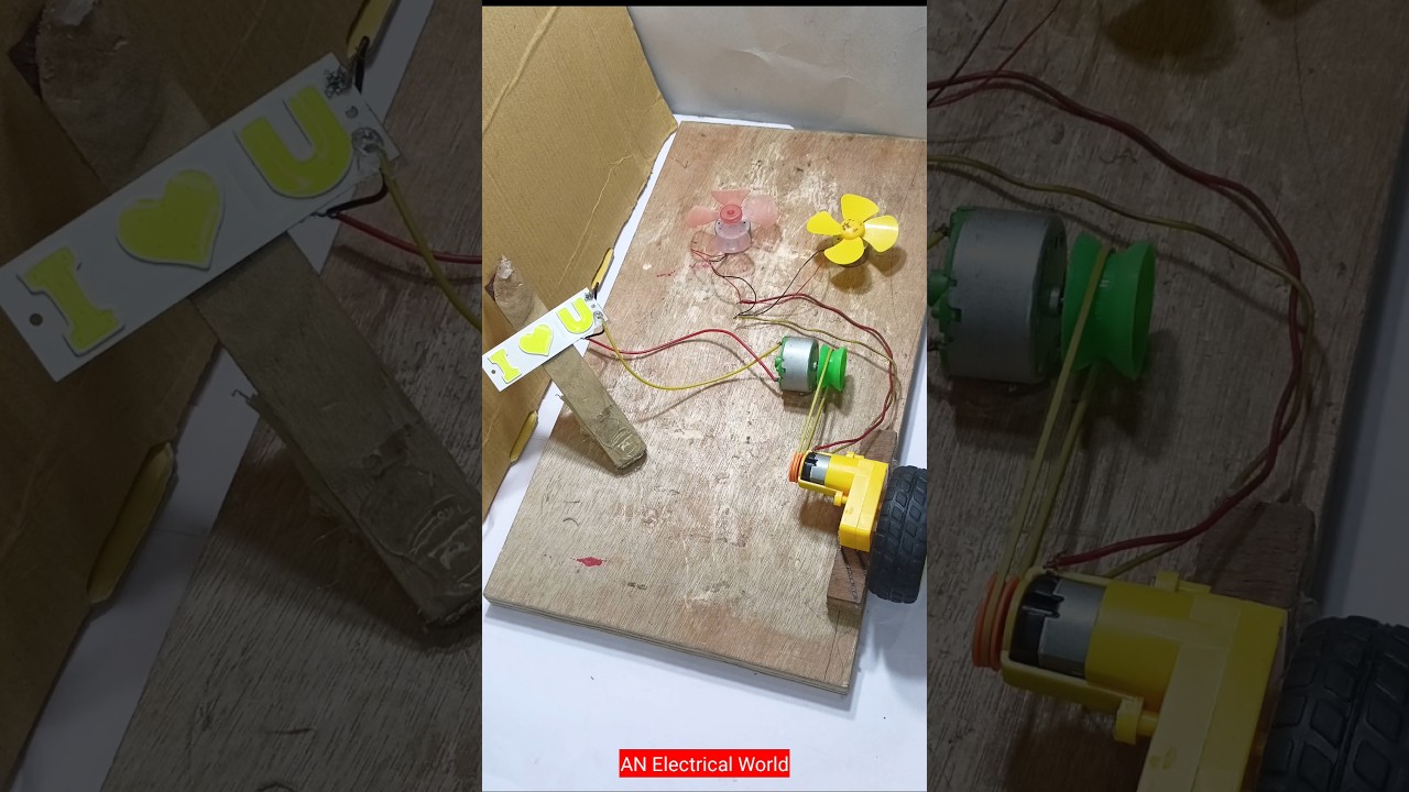Power Distribution | DC Motor #tech #powerdistribution #experiment