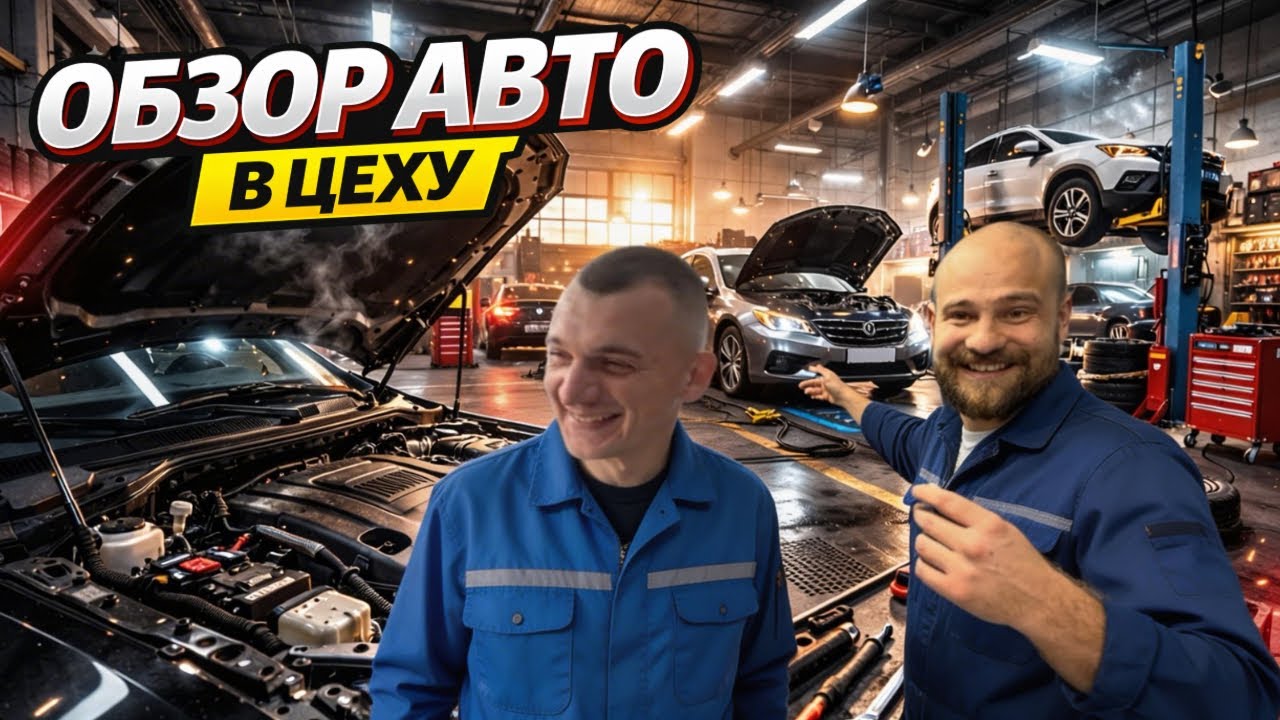 Зашли внутрь цеха! Что скрывает автосервис? Машины и покрасочная камера | Часть 3 🔧