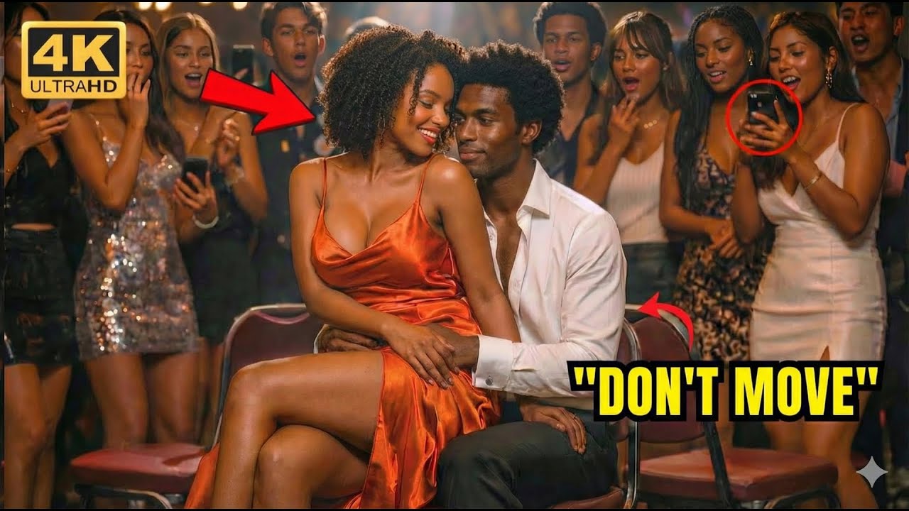 Billionaire Sat on a Black Single Dad's Lap by Accident. He Whispered, “Don't Move.”