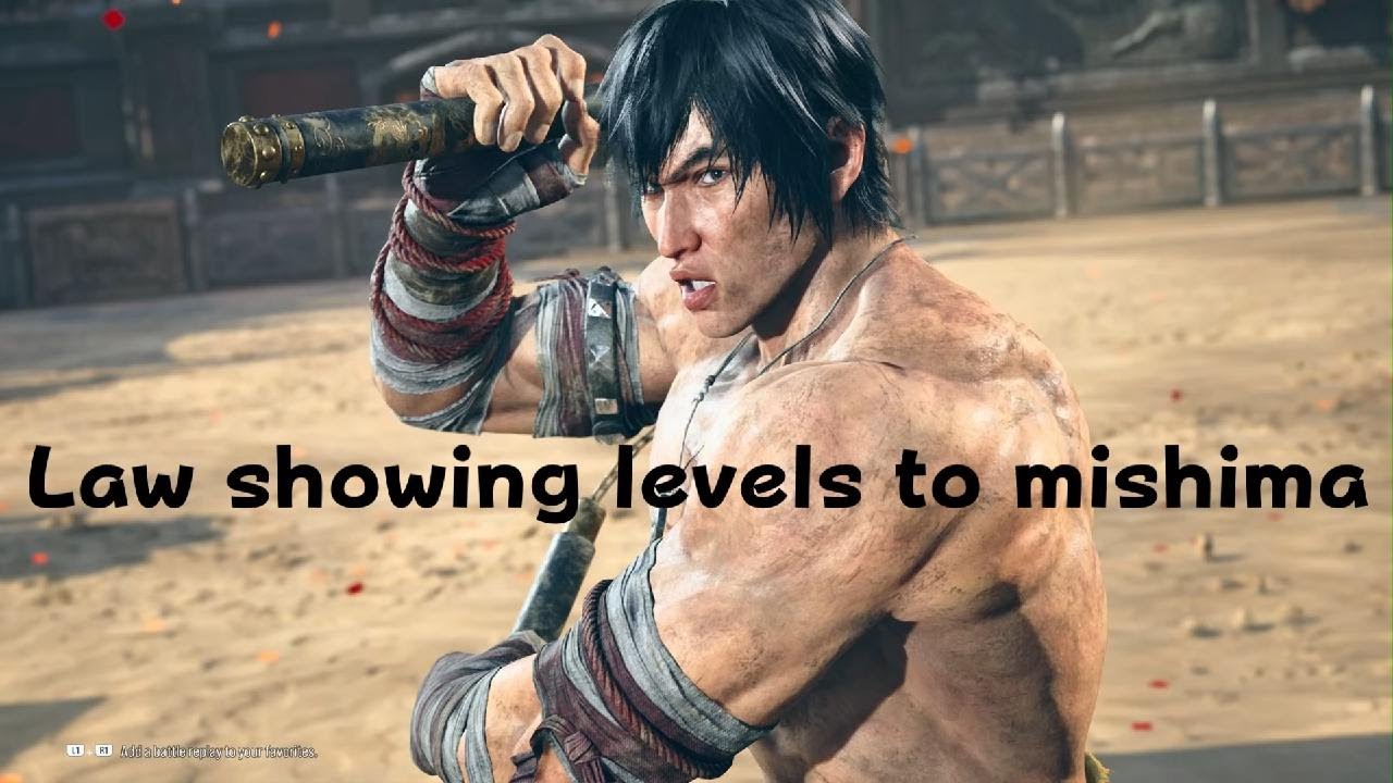 Law showing levels to Mishima