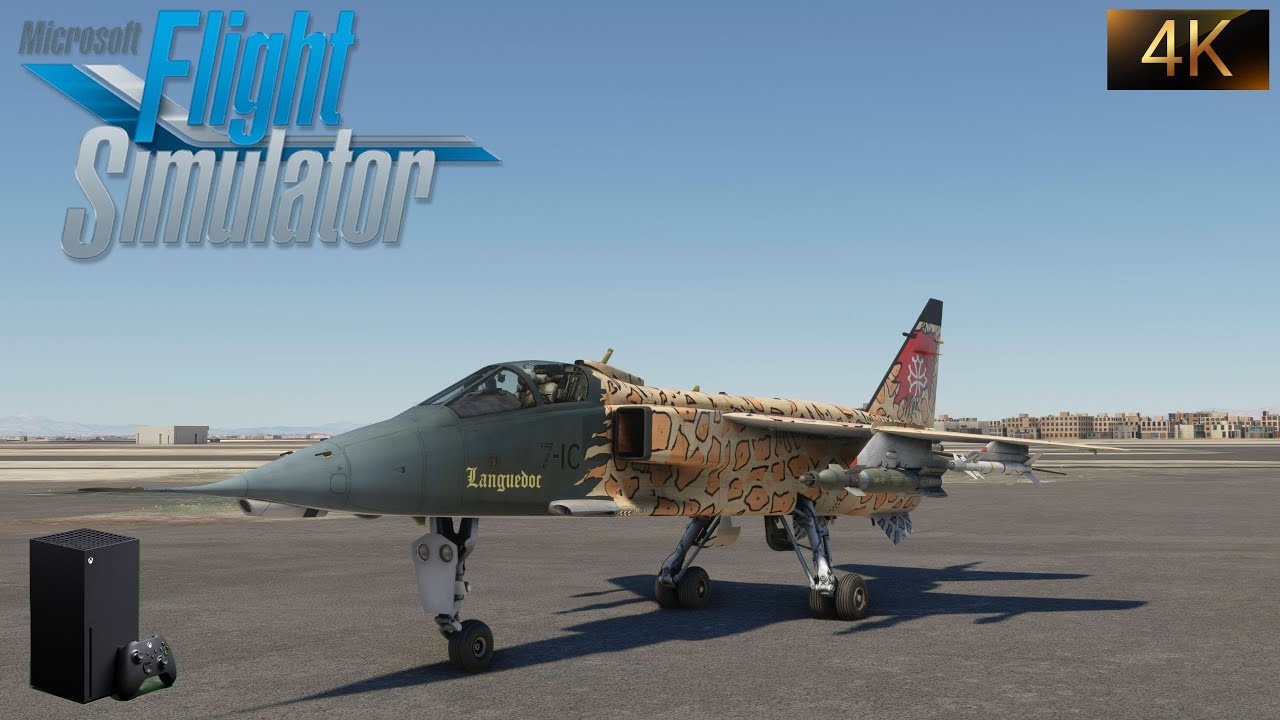 MSFS2020 XBOX SERIES X SEPECAT/Dassault Jaguar Quick Flight 4K