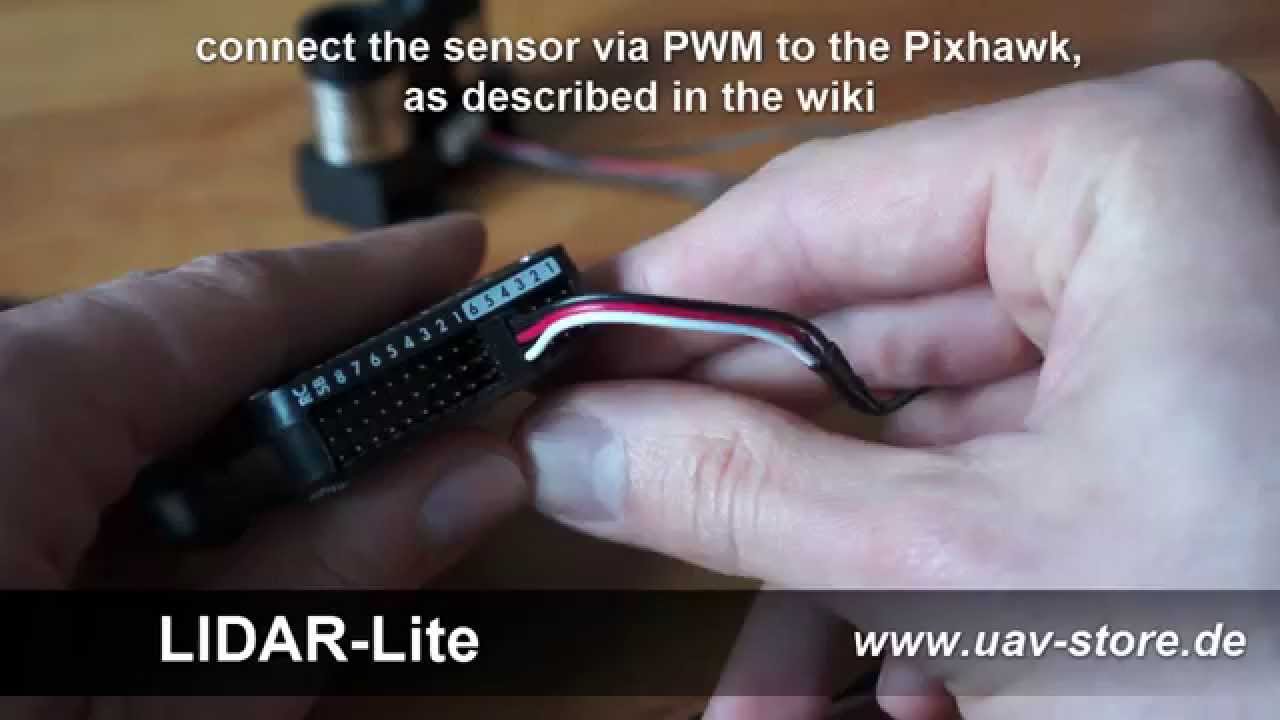 Pixhawk & Lidar Lite sensor - demonstration and set up