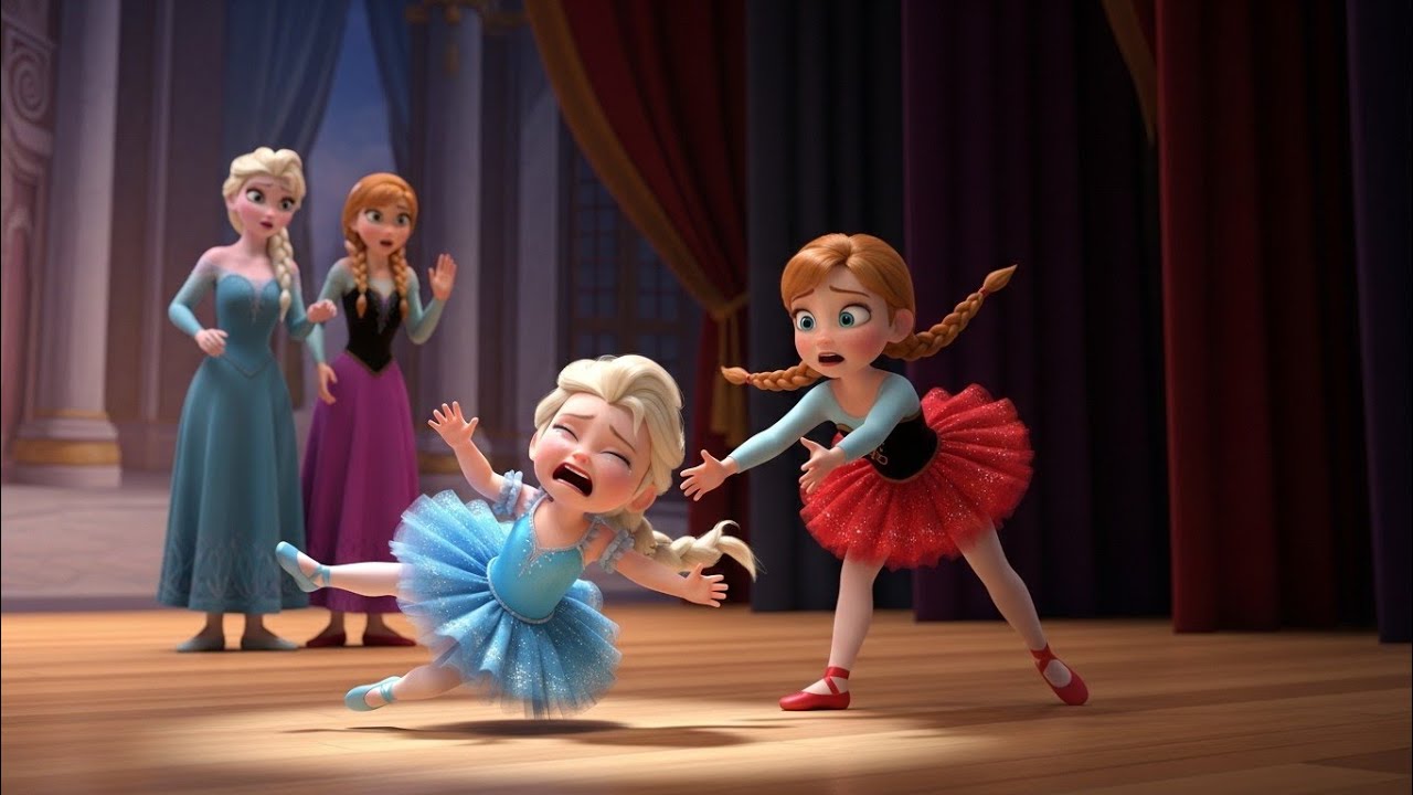 💔 Elsa & Anna’s Daughters Faced Their Biggest Stage Fear… Until This Happened