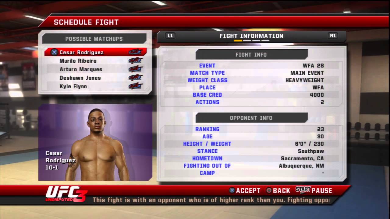UFC Undisputed 3 Career Mode Part 11 (NEW MOVES)