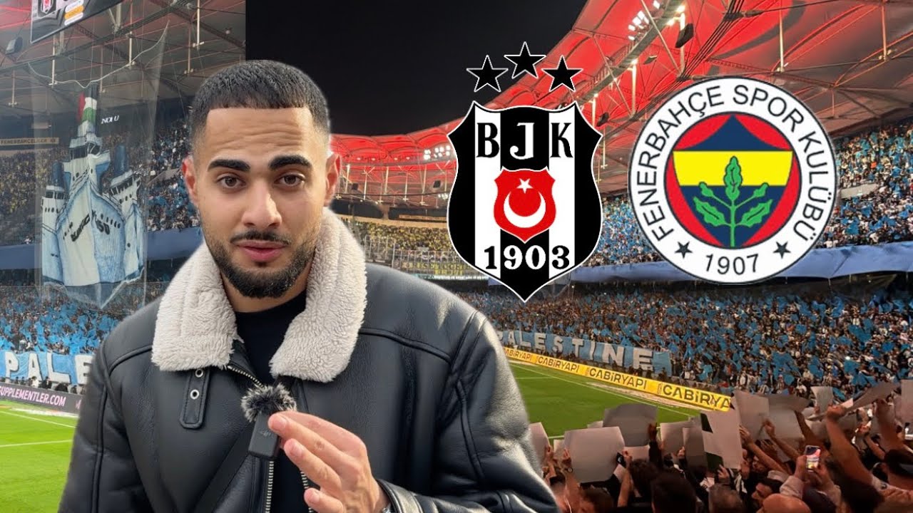 FENER DREHT ISTANBUL DERBY 🤯 CHOREO & KRANKE ATMOSPHÄRE 😍Besiktas vs. Fenerbahce Stadionvlog 🏟️ 