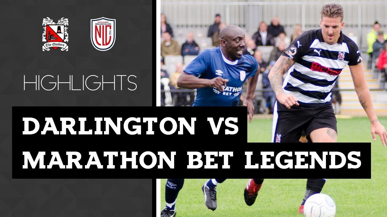 Darlington 6-1 Marathon Bet Legends
