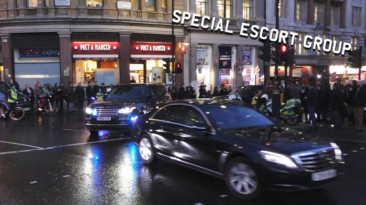 RARE | London Police SEG escorting Saudi Arabia Crown Prince Mohammed bin Salman
