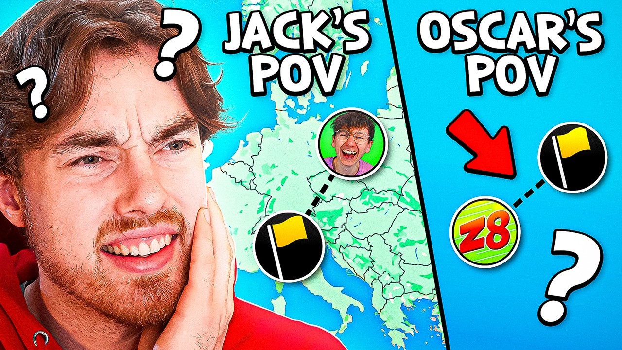 Can Oscar Beat Jack with a COMPLETELY Blank Map?
