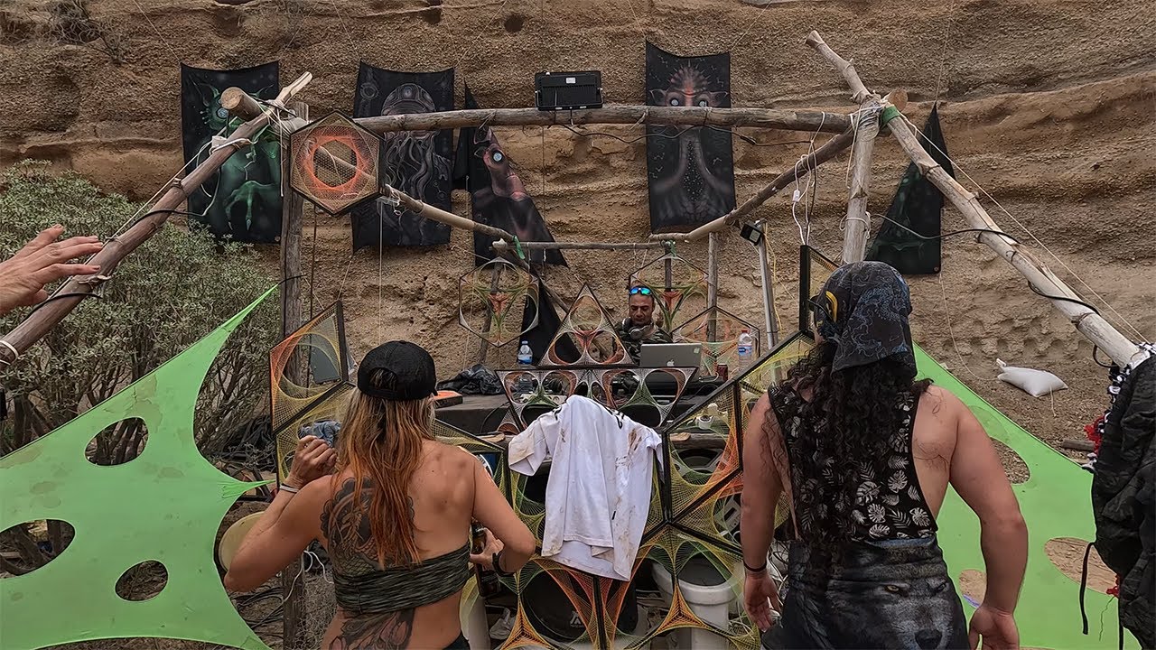 Tenerife, Las Eras - Psytrance  New Year 2024\25