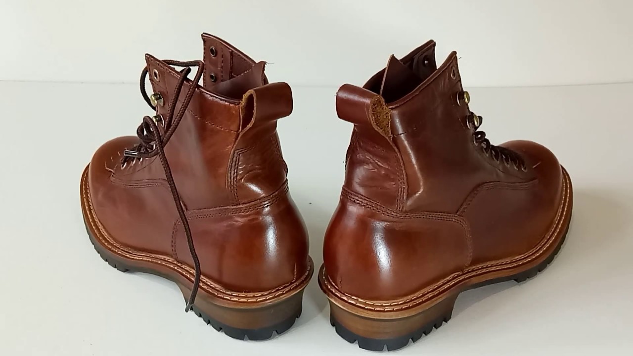 Винтажные кожанныен ботинки White’s Boots. Американская ретро обувь