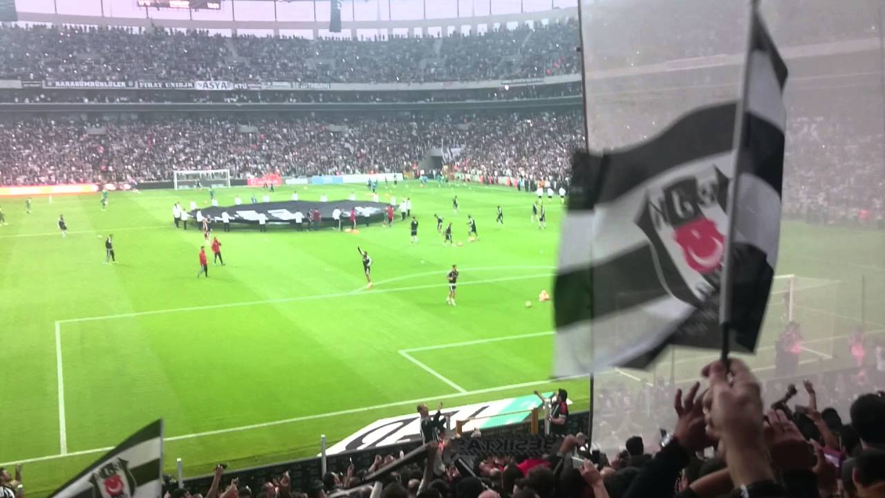 Vodafone Arena 11 Nisan Beşiktaş ilk kez ısınmak için sahaya çıkıyor