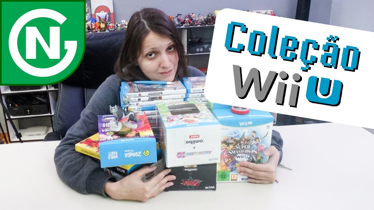 Minha coleção de Nintendo Wii U | Vlog