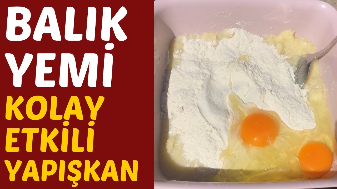 2021 REKOR BALIĞINI BU YEMLE YAKALADIM / SAZAN YEMİ.