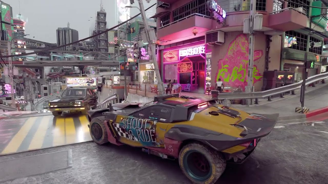 Cyberpunk 2077 4K60fps - Quadra Type-66 