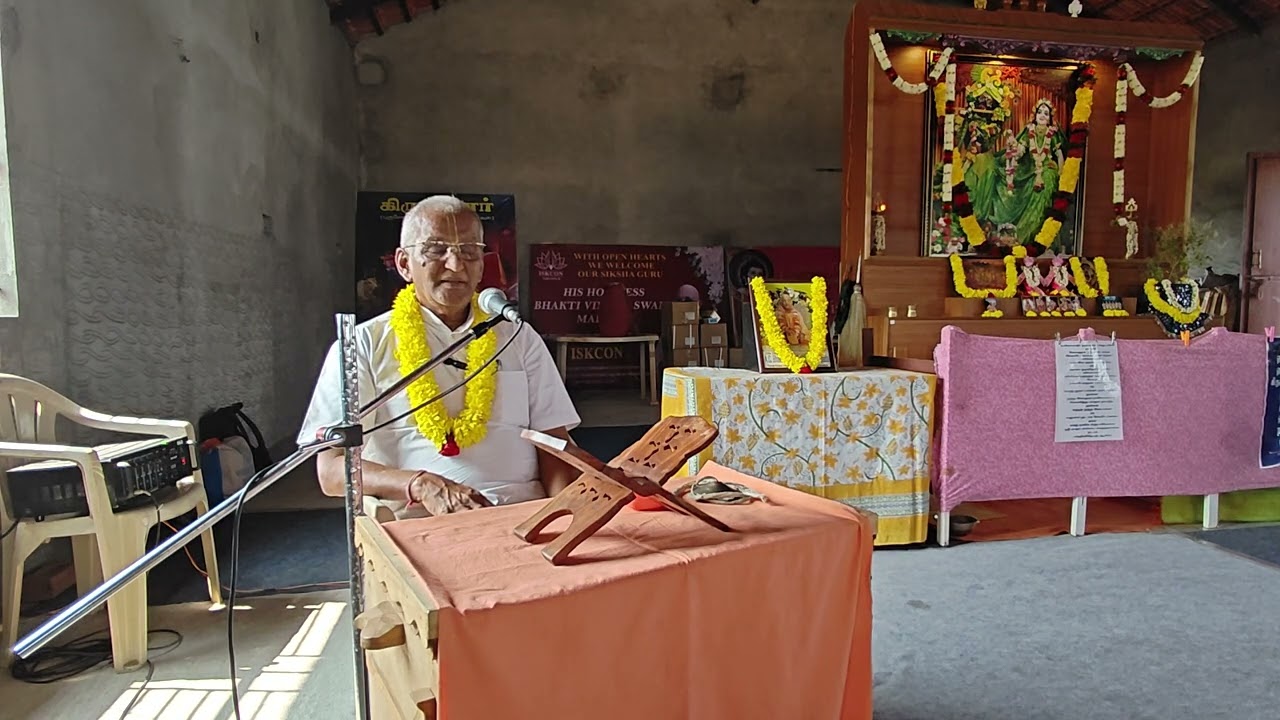 Bhagavad Gita BG 8.15 Lecture by HG Taraka krishna Chandra Das Prabhu | 04.01.2026 | ISKCON Tirupur