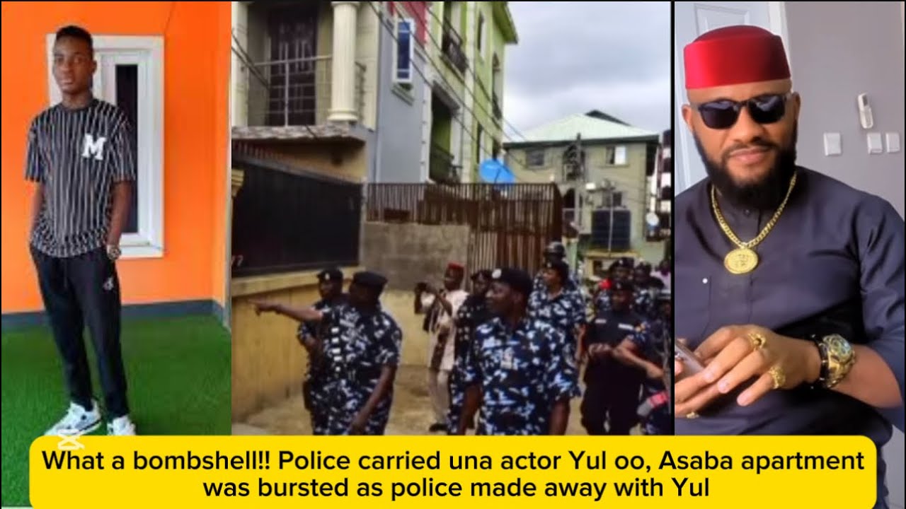 Police carried una actor Yul oo!! Popular Asaba apartment was bursted as police made away with Yul