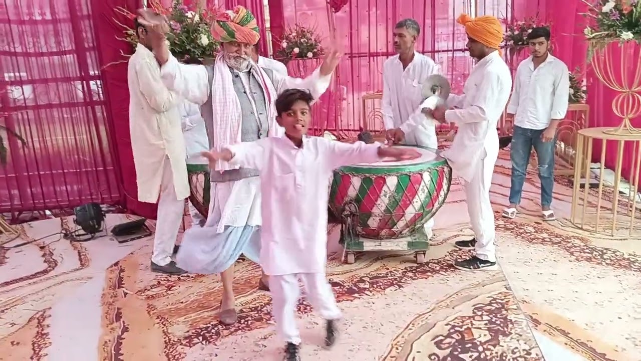 Nakara vadan Gafruddin Mewati Jogi performance in Alwar Rajasthan 
