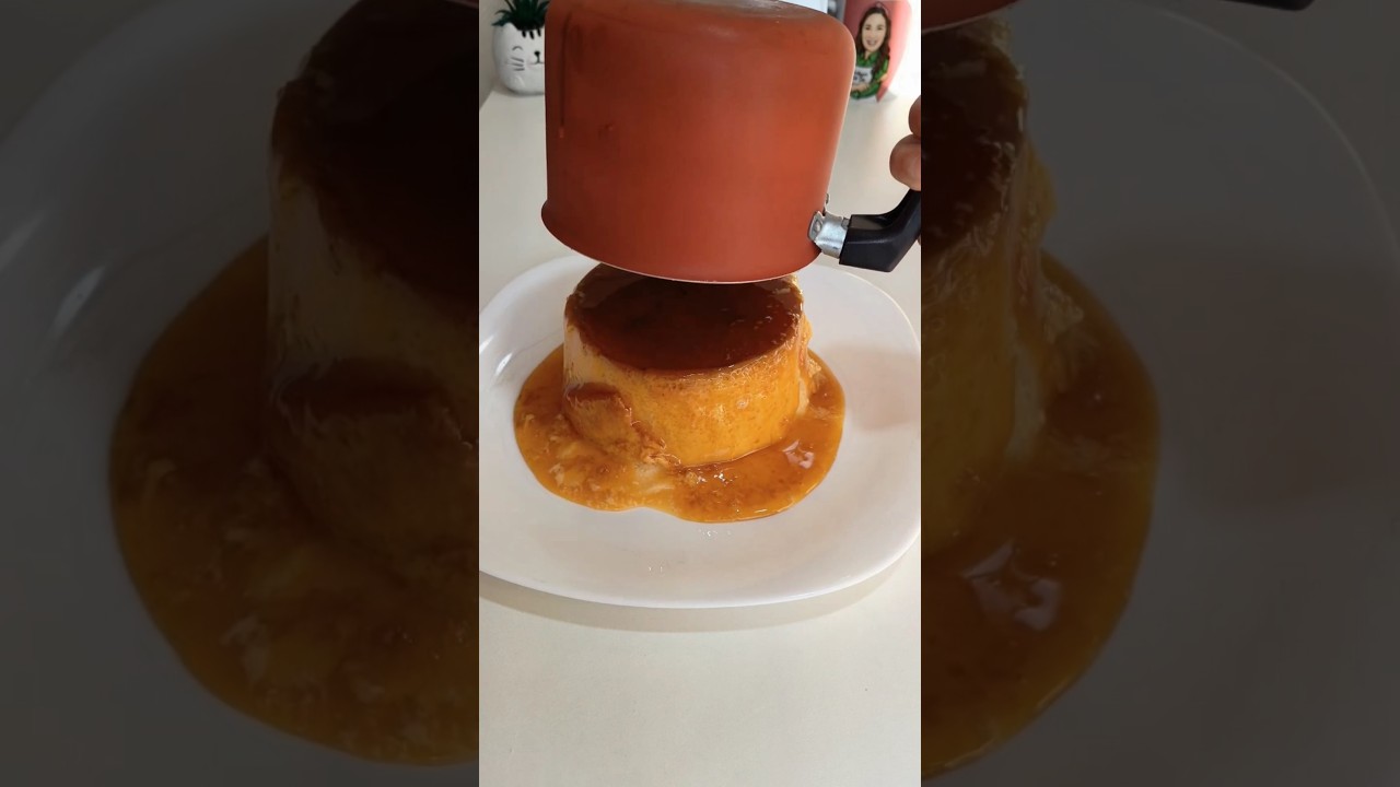 Pudim feito na leiteira pronto em 25 minutos 