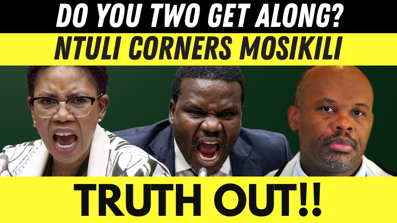 TRUTH OUT!!” Chief Whip Ntuli CORNERS Gen Mosikili: “Do You And Gen Sibiya Get Along?”