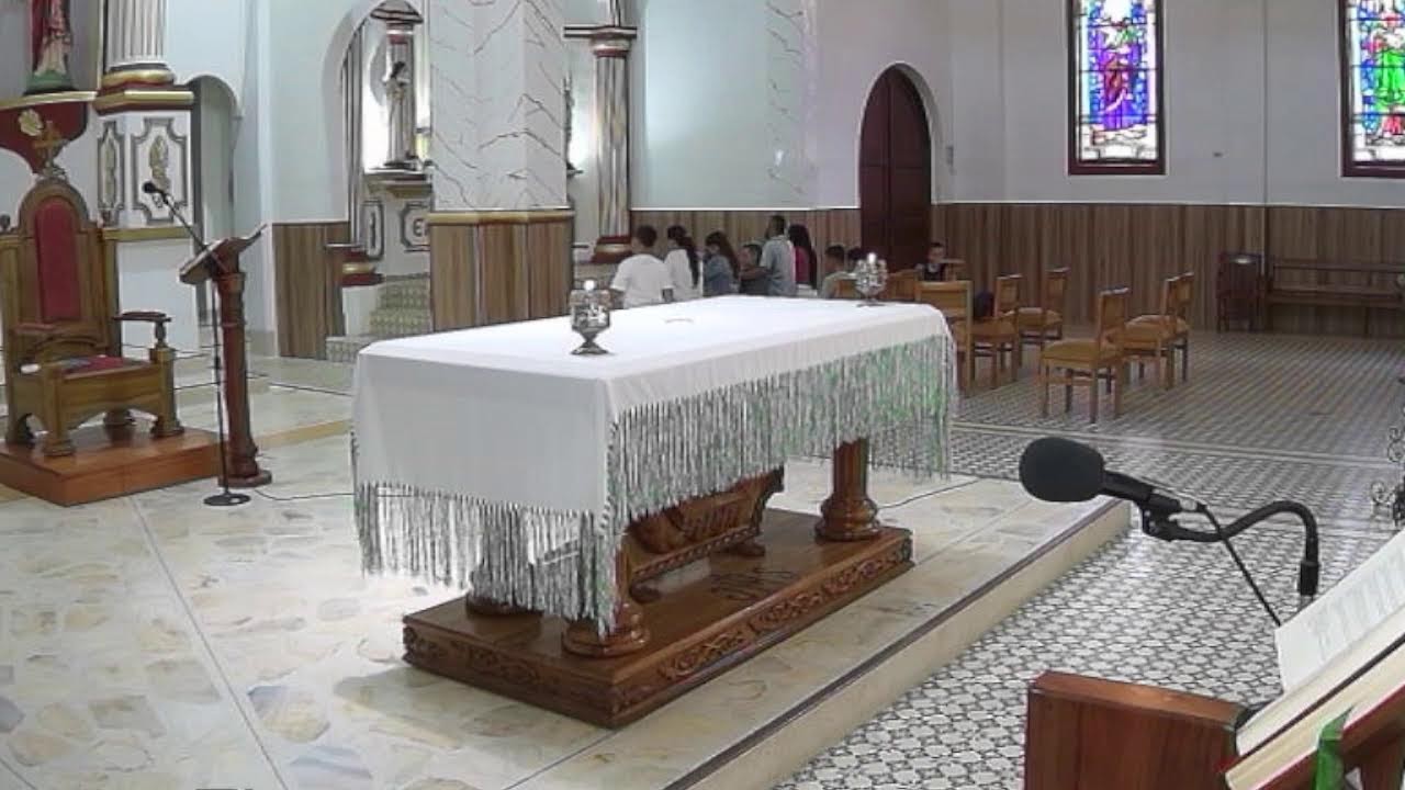 SANTA  EUCARISTIA  DE  HOY     DOMINGO    25  - 01 - 26         4   : 00  P .  M