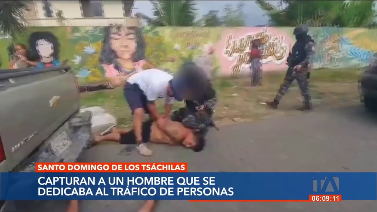 Policía capturó en Santo Domingo a un hombre acusado de tráfico de personas