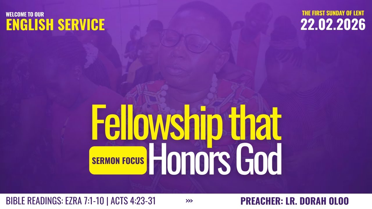 English Service | The 1st Sunday of Lent