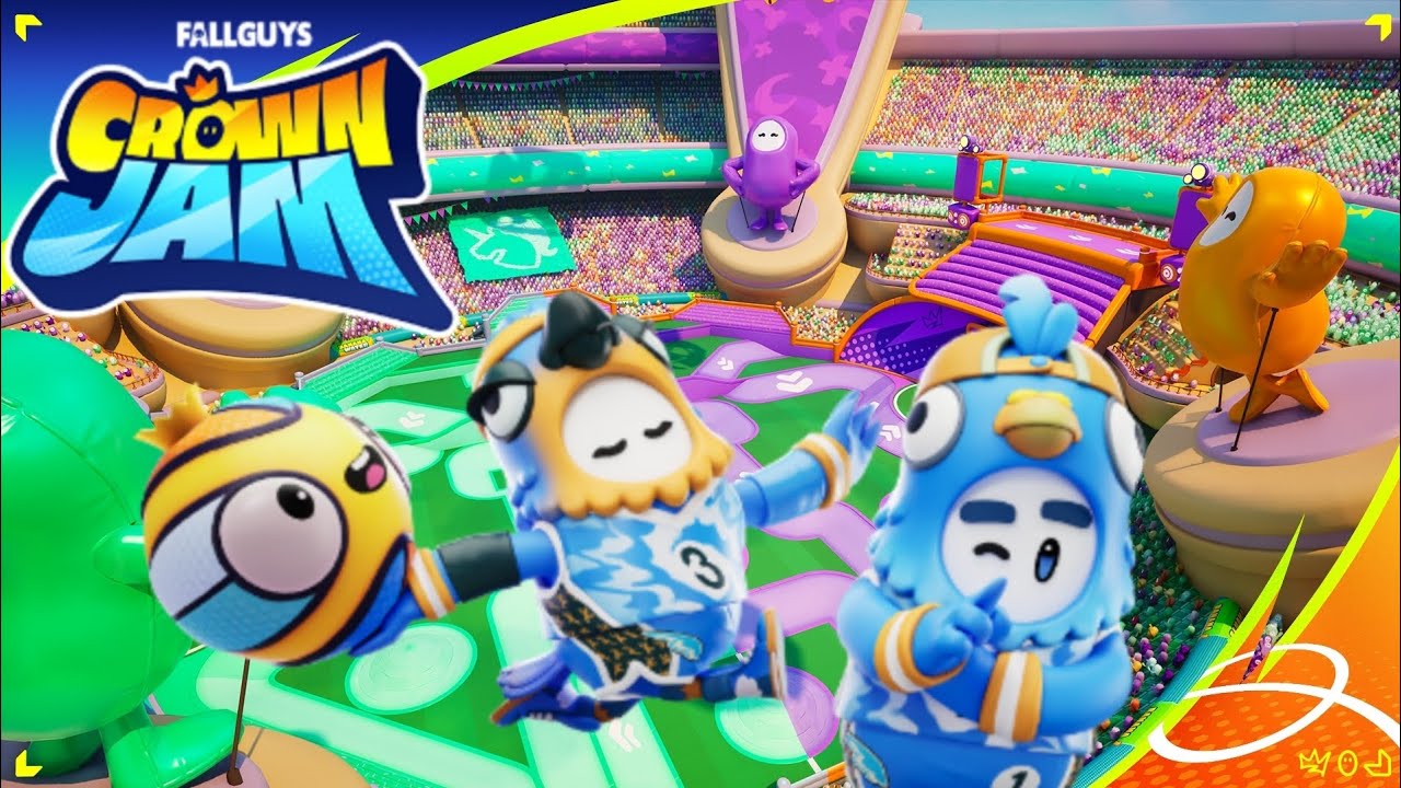  FALLGUYS CROWN JAM For The First Time🤩