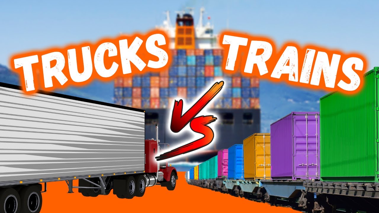 Will Rail Make a Comeback or will Trucking Forever Reign Supreme? (Trucks VS Trains)