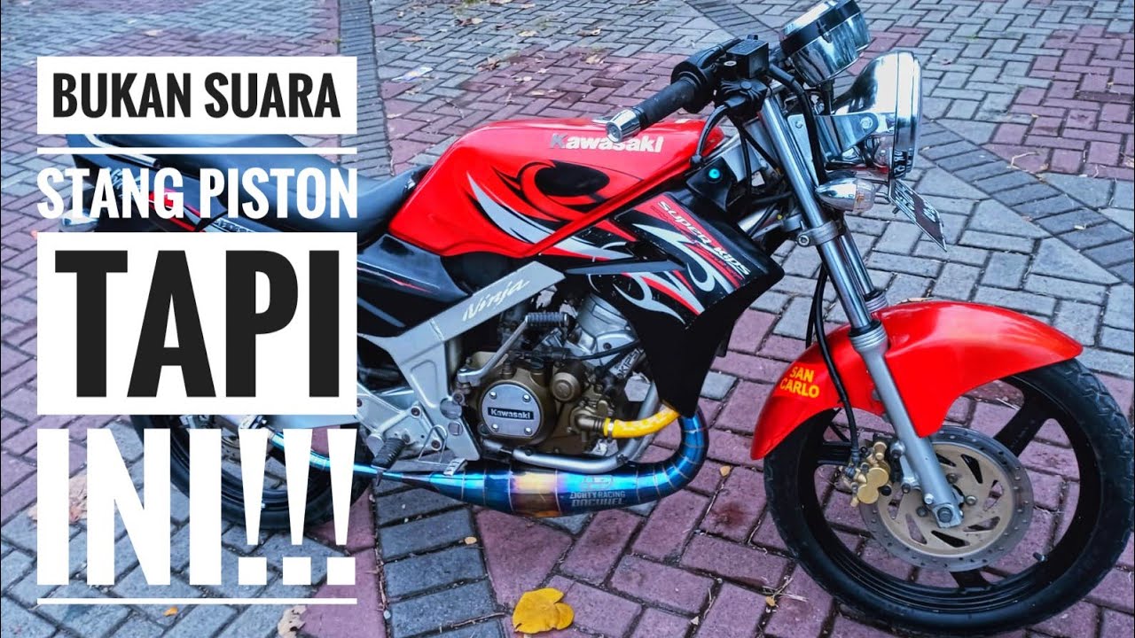 PENYEBAB SUARA NINJA R NINJA RR KASAR SEPERTI STANG PISTON???