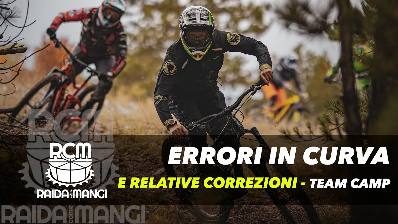 MTB - ERRORI COMUNI IN CURVA - Team Camp L'Aquila