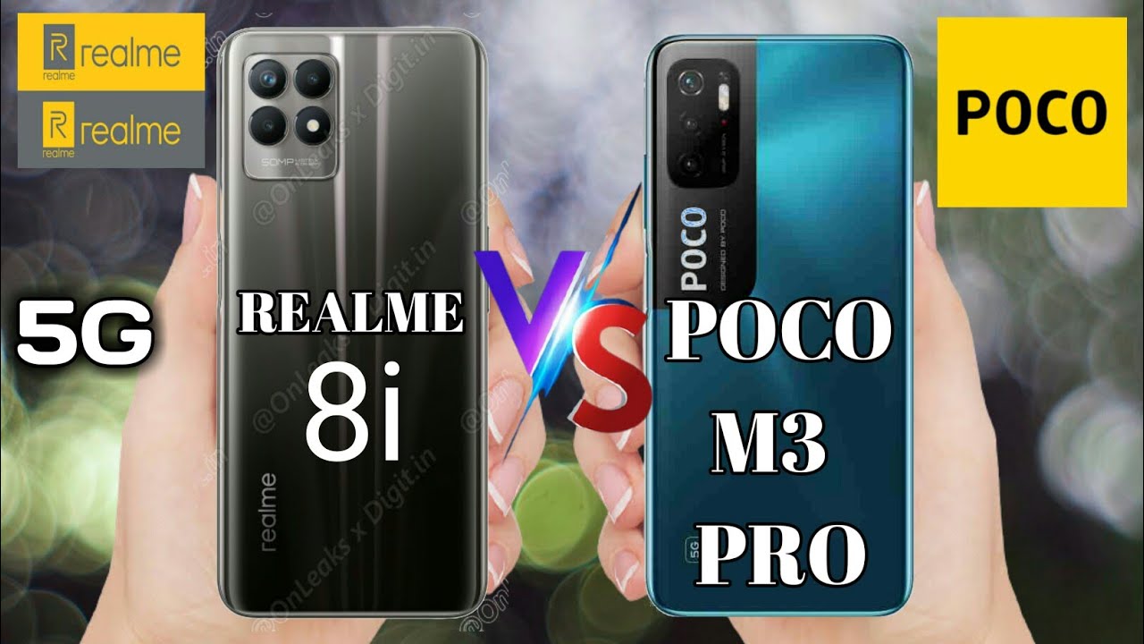 Realme 8i vs Poco M3 Pro Full Comparison | Realme 8i | Poco M3 Pro Unboxing
