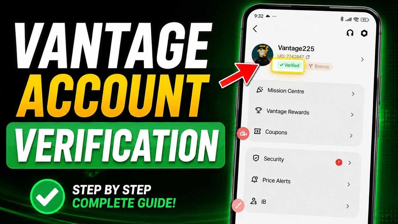 Vantage Account Verification | Complete KYC Guide (2026)