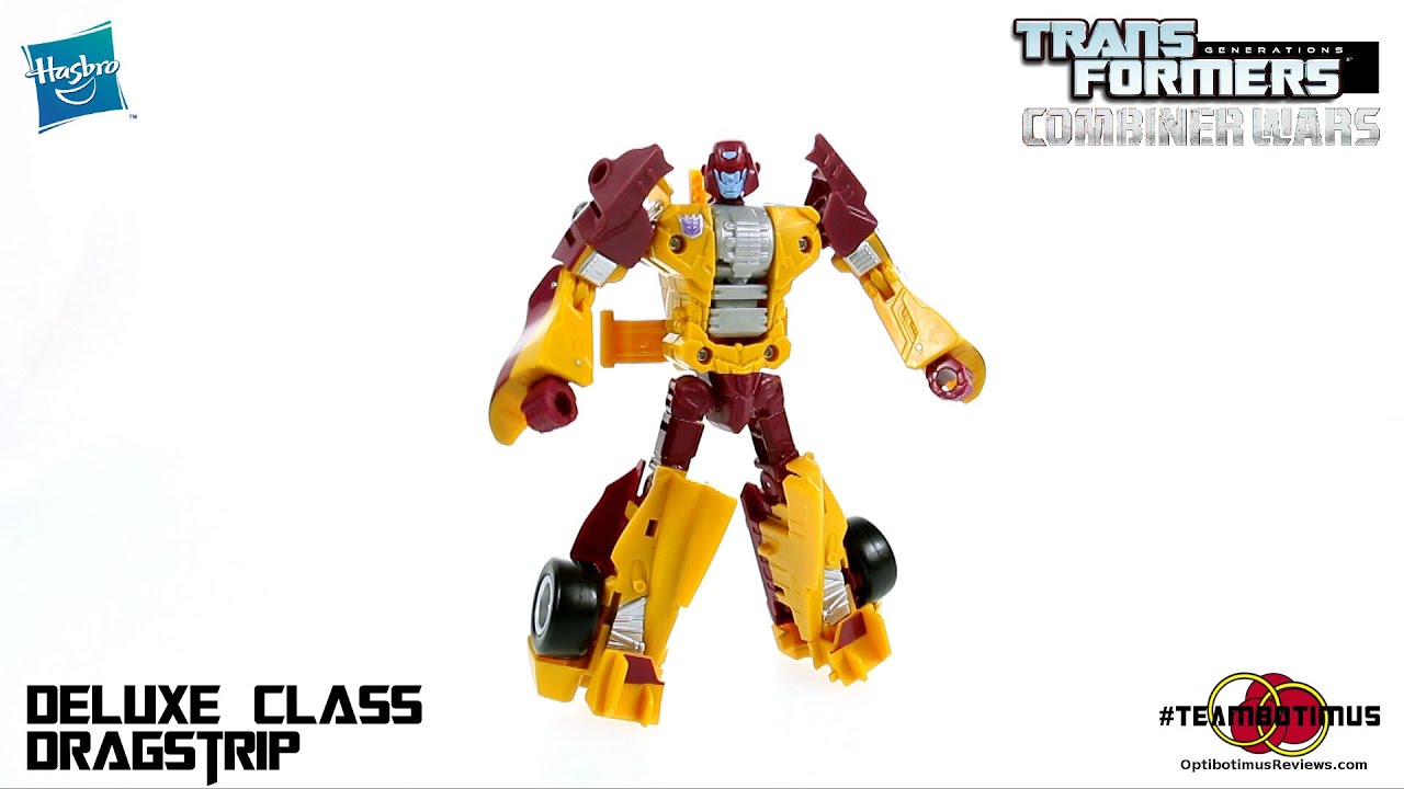 Video Review of the Transformers Combiner Wars: Deluxe Class Dragstrip